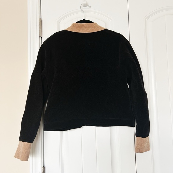 ❤️Sandro Marcello Velour Cropped Jacket Cardigan❤️ - Picture 6 of 6